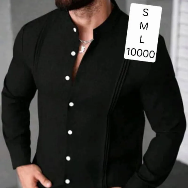 Camisa Negra mangas largas