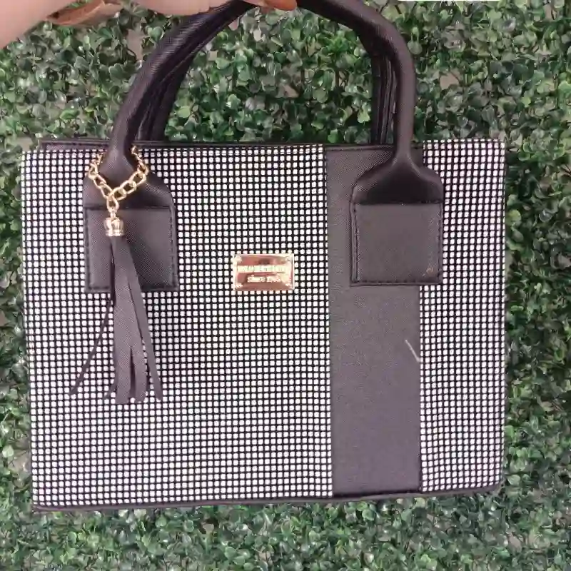 Cartera a cuadros