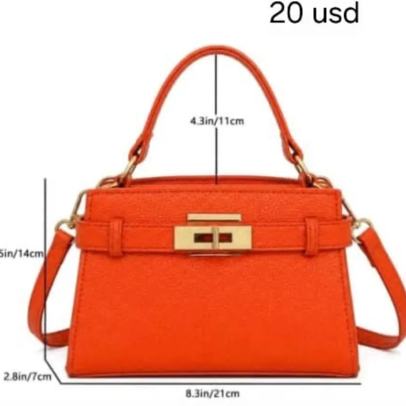 Cartera Anaranjada