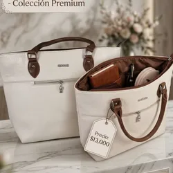 Cartera Grande Blanca