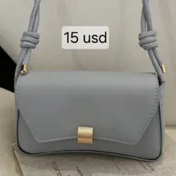 Cartera Gris