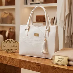 Cartera mediana Blanca