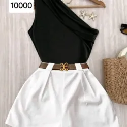 Conjunto blanco y negro