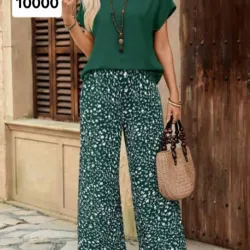 Conjunto de pantaloneta verde