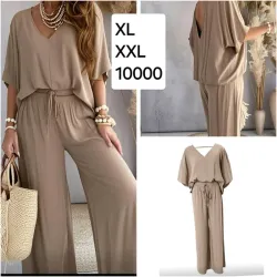 Conjunto elegante beige