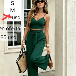 Conjunto Verde largo