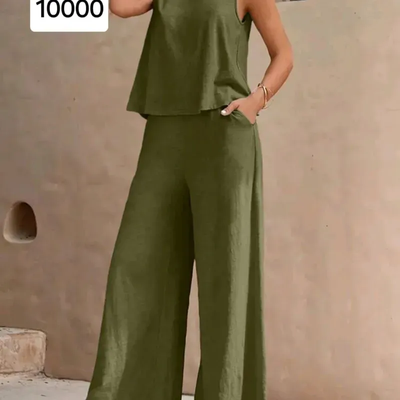 Conjunto verde olivo