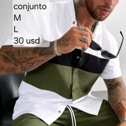 Conjunto Verde y Blanco