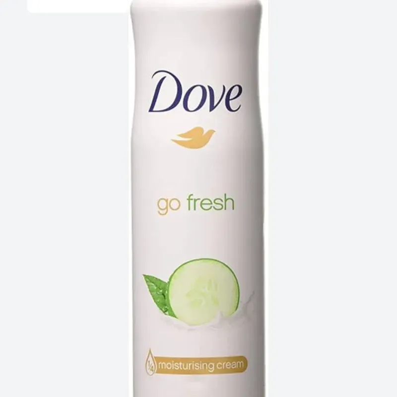 Desodorante spray de pepino