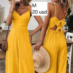 Enterizo amarillo