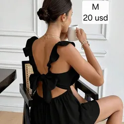 Enterizo Negro corto