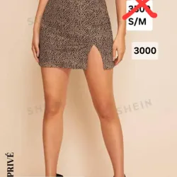 Falda leopardo 