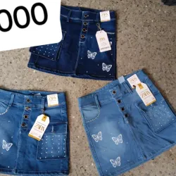 Faldas de mezclilla 