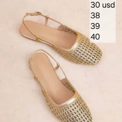 Flats dorados
