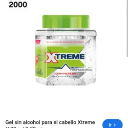 Gel para cabello