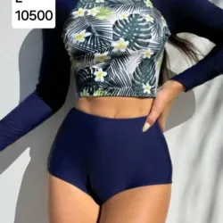 Juego de bikini con mangas 