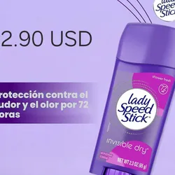 Lady SpeedStick Invisible dry