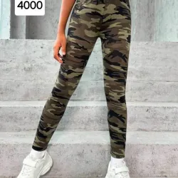 Licra de camuflaje para niña