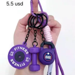 Llavero Gym Morado