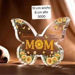 Mariposa amarilla mamá