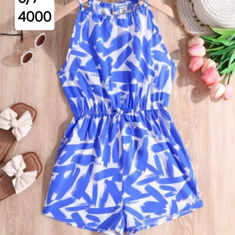 Monito azul para niña