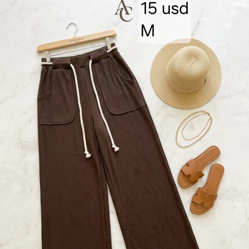 Pantalón Carmelita ancho
