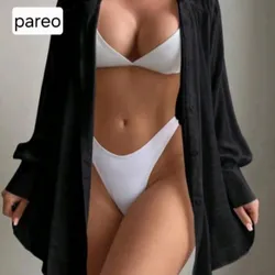 Pareo Camisa Negro