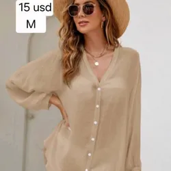 Pareo tipo camisa