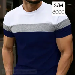 Pullover Blanco con Azul