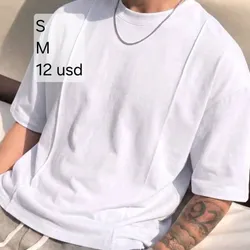 Pullover blanco oversize