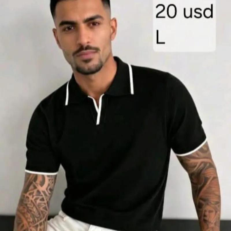 Pullover Negro y Blanco
