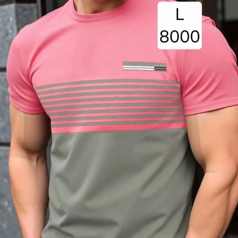 Pullover Rosa y Gris