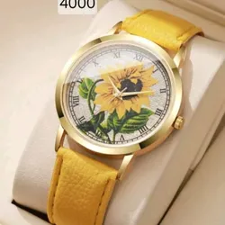 Reloj Amarillo girasol