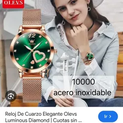 Reloj de acero inoxidable