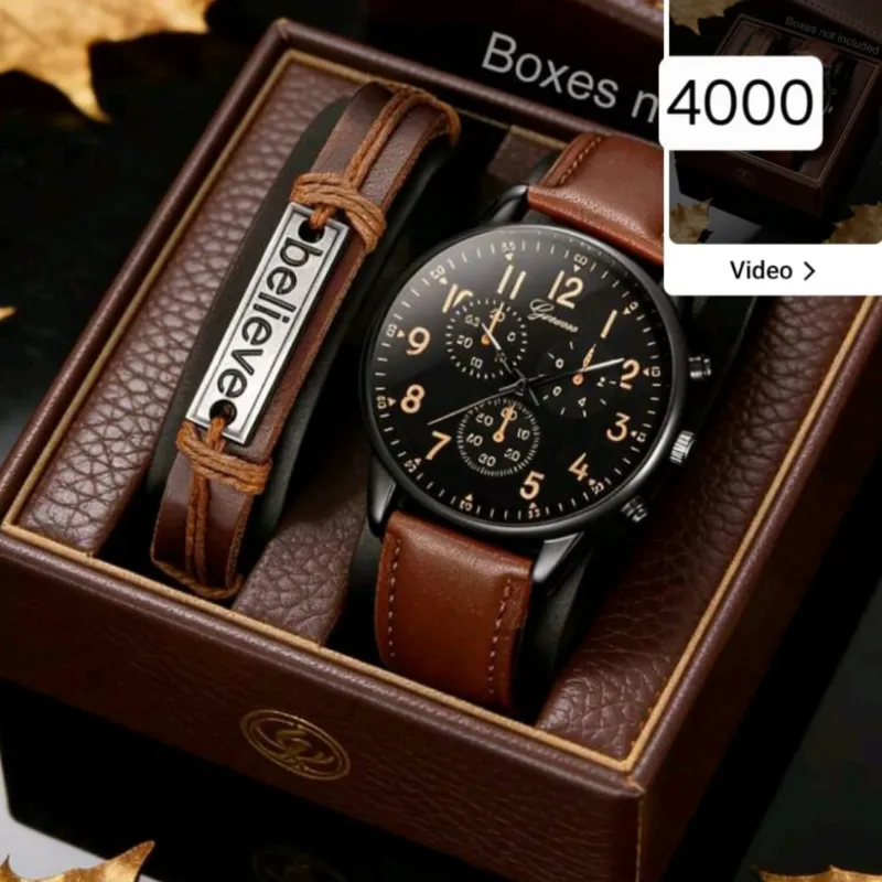 Reloj Hombre Cuero