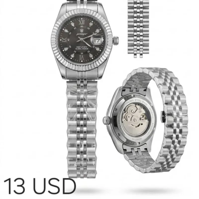 Reloj plateado