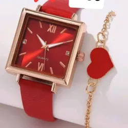 Reloj rojo