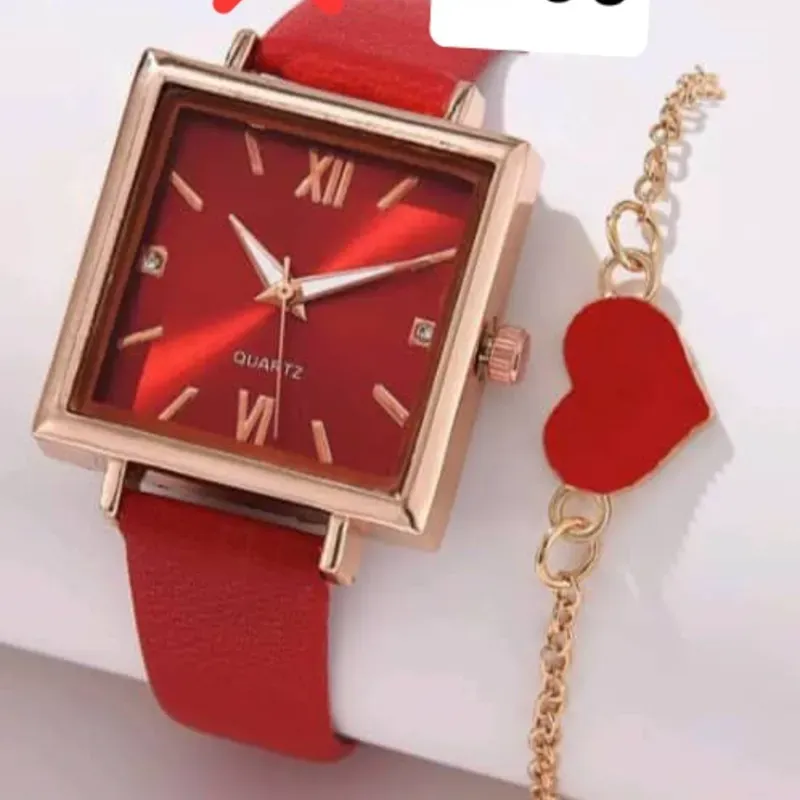 Reloj rojo