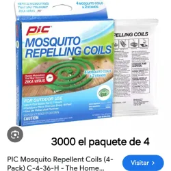 Repelente para mosquitos en incienso