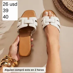 Sandalias Blancas