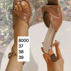 Sandalias cruzadas