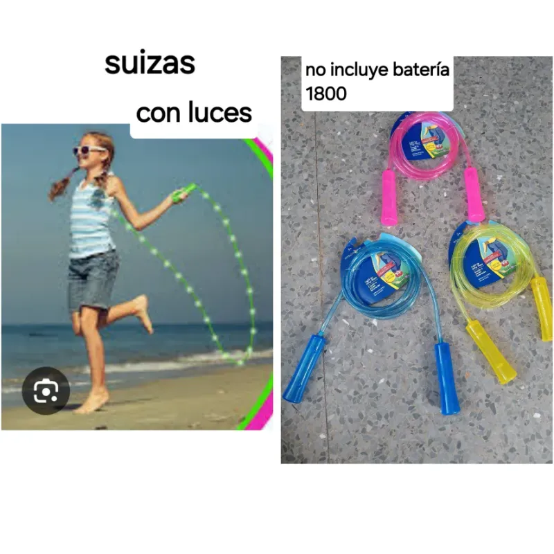 Suizas con luces