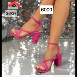 Tacones rosa fucsia 36/37