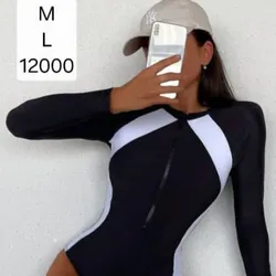 Trusa Negra mangas largas
