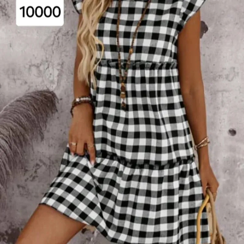 Vestido a cuadros 