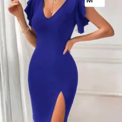 Vestido azul elegante 