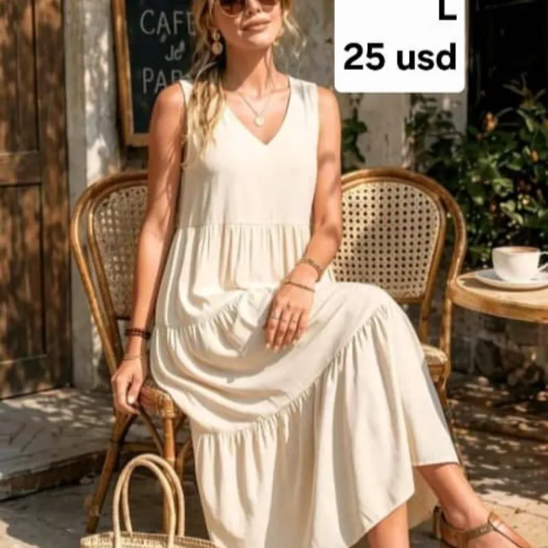 Vestido Beich ancho