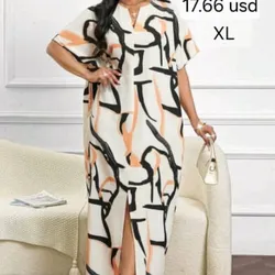 Vestido Beich estampado