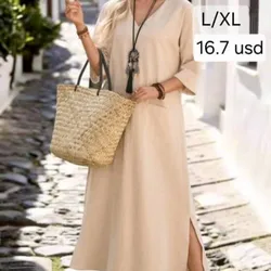 Vestido Beich Largo