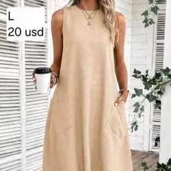 Vestido Beich largo